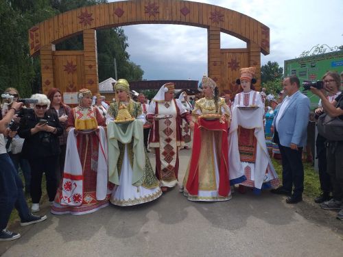 Республиканский праздник мордовской культуры «Валда шинясь» в селе Кильдюшево Тетюшского района РТ