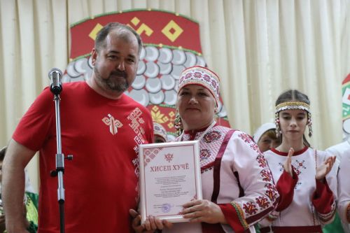 В селе Большое Шемякино прошел районный фестиваль чувашской песни