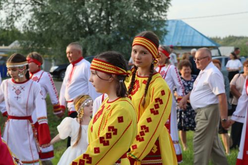 В селе Большое Шемякино прошел районный фестиваль чувашской песни
