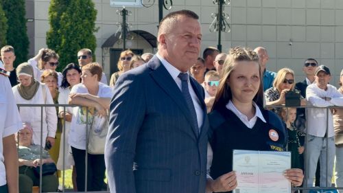 Торжественная церемония вручения дипломов в Тетюшском государственном колледже