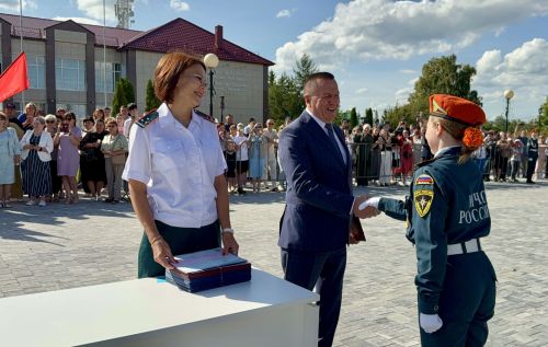 Торжественная церемония вручения дипломов в Тетюшском государственном колледже