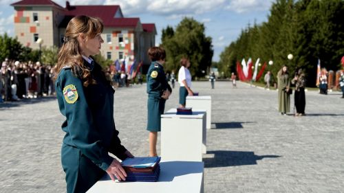 Торжественная церемония вручения дипломов в Тетюшском государственном колледже