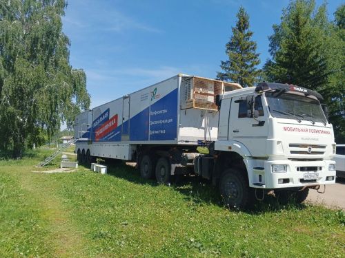 В Тетюшском районе работает Мобильная поликлиника