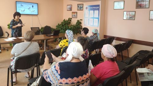 Продолжаются занятия с предпенсионерами, проводимые клиентской службой в Тетюшском районе