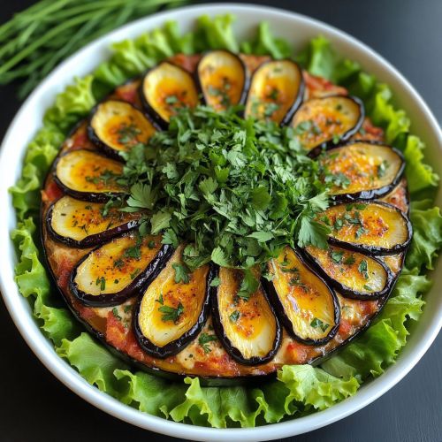 Салат с хрустящими баклажанами — взрыв вкуса на вашем столе!