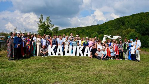 Яркий праздник народного творчества в Кашке Тетюшского района