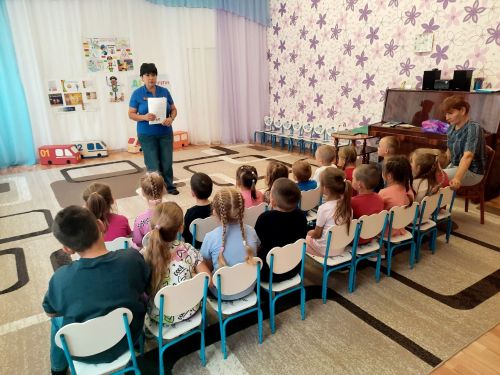 С тетюшскими детсадовцами провели профилактическую беседу о ПДД
