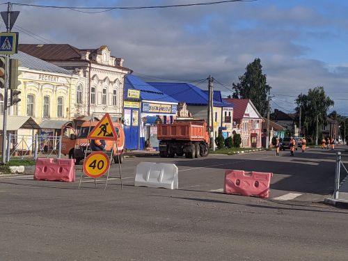 В Тетюшах ограничено движение на одной из улиц