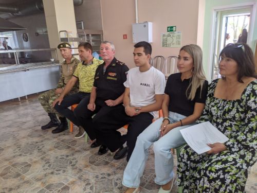 В лагере «Чайка» вспомнили Даниила Маршева, посвятившего свою жизнь беззаветному служению Родине