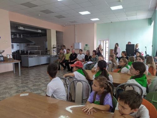 В лагере «Чайка» вспомнили Даниила Маршева, посвятившего свою жизнь беззаветному служению Родине