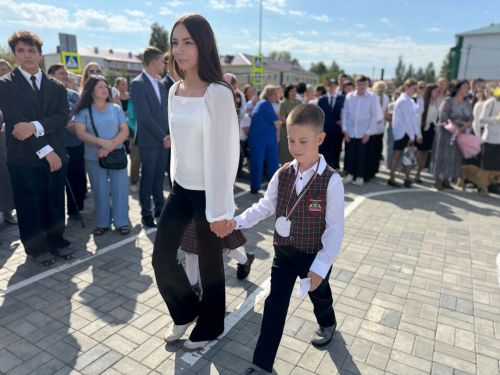 День знаний в Тетюшской средней школе №2
