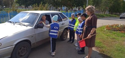 В Киртелинской школе прошла неделя безопасности дорожного движения
