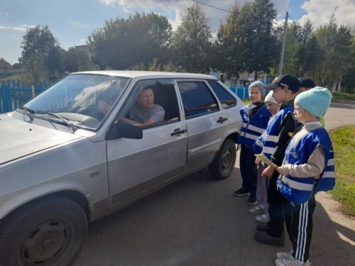 В Киртелинской школе прошла неделя безопасности дорожного движения