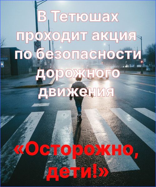 В Тетюшах прошла масштабная акция по безопасности дорожного движения