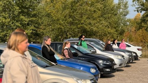 В Тетюшах состоялся конкурс водительского мастерства «Мама рулит»