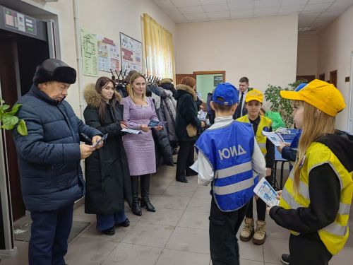 В Тетюшском районе провели акцию по безопасности в зимний период