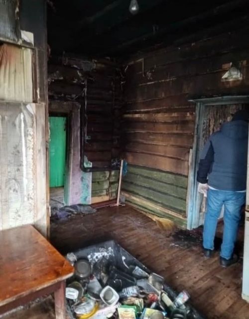 Пожар в Тетюшском районе: Семье с ребенком нужна помощь