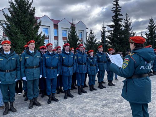 Состоялась торжественная клятва курсантов в Тетюшах