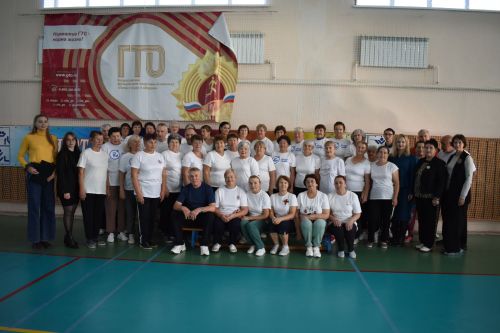 В Тетюшах состязались спортсмены старшего поколения