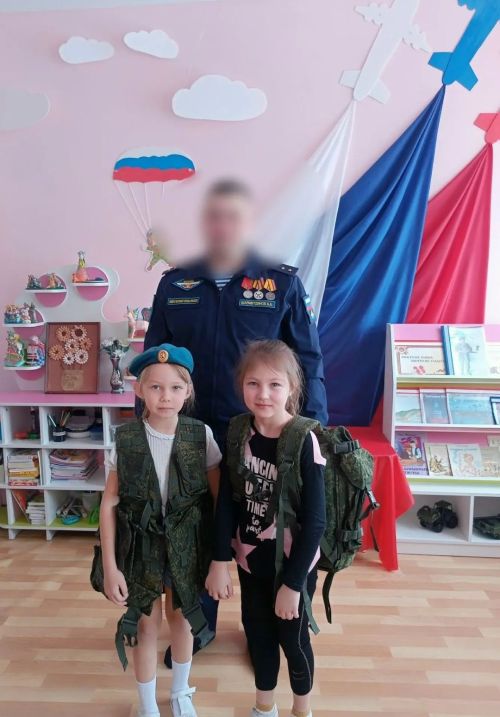 Тетюшские детсадовцы встретились с участником СВО