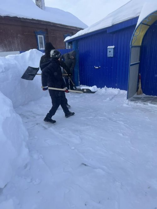 В Тетюшском районе проходит акция «Снежный десант»