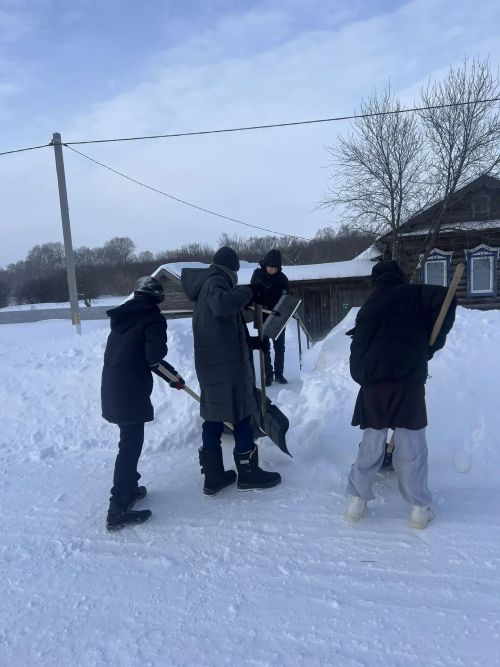 В Тетюшском районе проходит акция «Снежный десант»