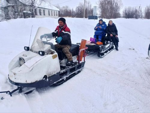 Медработники Тетюшской ЦРБ спешат на помощь в любую погоду