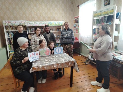 В селе Малое Шемякино прошёл час полезной информации «Мы выбираем жизнь»