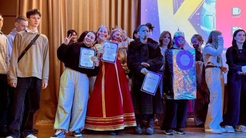 Тетюшские студенты играют в КВН