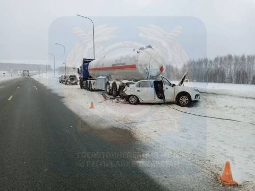 Мәскәү-Уфа трассасындагы юл-транспорт һәлакәте: сабыйның гомере өзелгән