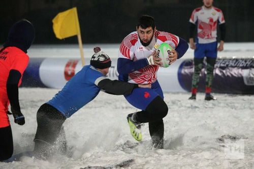 Чемпионат России по регби на снегу стартует в Казани