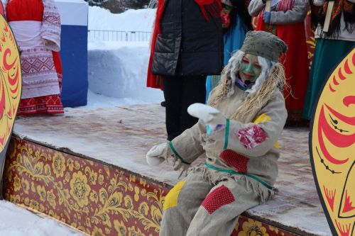 Как в Тетюшах провожали Зиму
