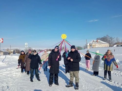 Масленица в селе Ямбухтино Тетюшского района