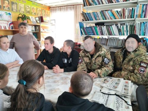 Встреча учеников Байрашевской школы с участниками СВО: как прошло мероприятие