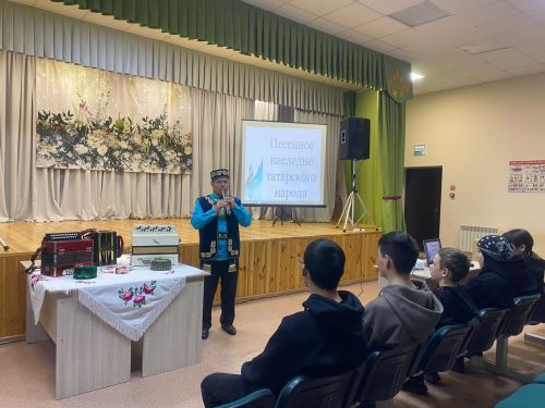 В Тетюшском районе прошёл вечер народной песни