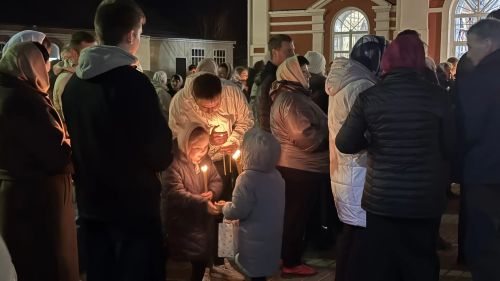 В Тетюшах прошли торжественные Пасхальные богослужения