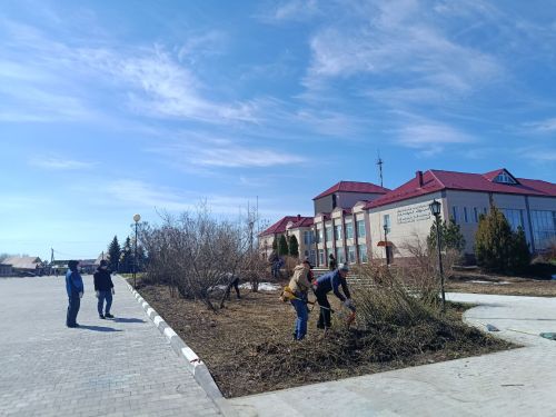 Чистый сквер — результат совместных усилий