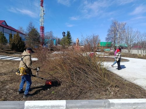 Чистый сквер — результат совместных усилий