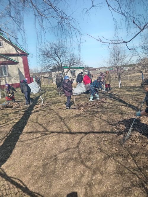 Чистота в селе — дело общее!