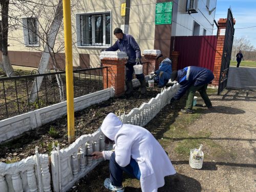 Весна в Тетюшском Доме-интернате: вместе делаем территорию красивее