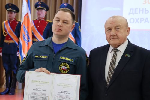 В Тетюшах прошли торжества ко Дню пожарной охраны России