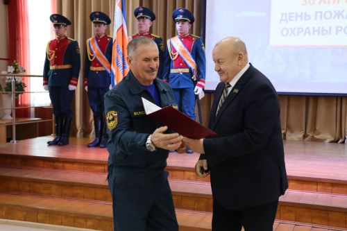 В Тетюшах прошли торжества ко Дню пожарной охраны России