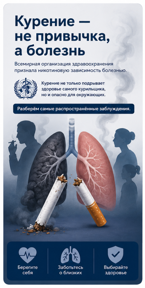 Неделя отказа от табака: мифы, факты и советы врачей