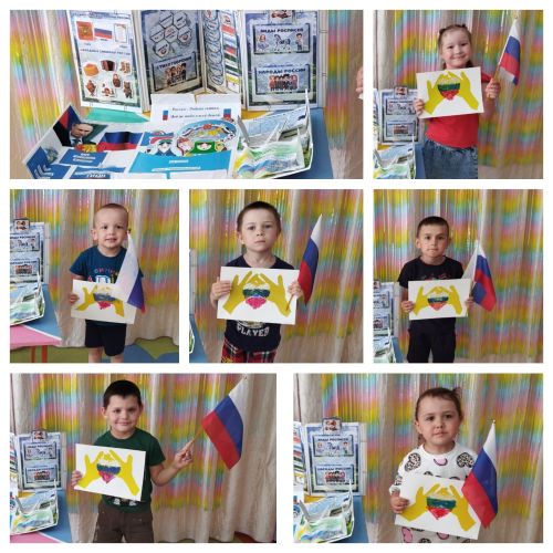В Беденьге провели творческое занятие ко Дню России