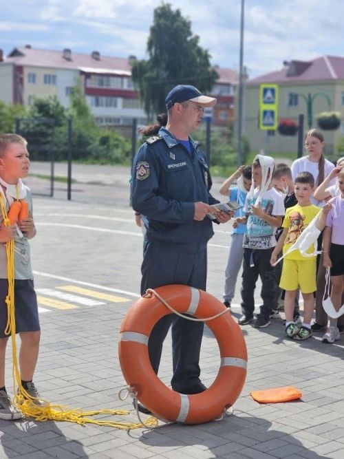 Безопасность на воде: встреча с ГИМС в Тетюшской школе