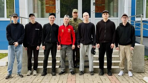 В Тетюшах проводили новобранцев в ряды Вооруженных Сил РФ