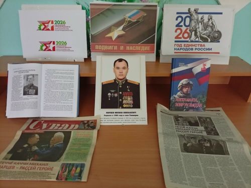 Патриотический час в Богдашкинской библиотеке: о подвигах и наградах