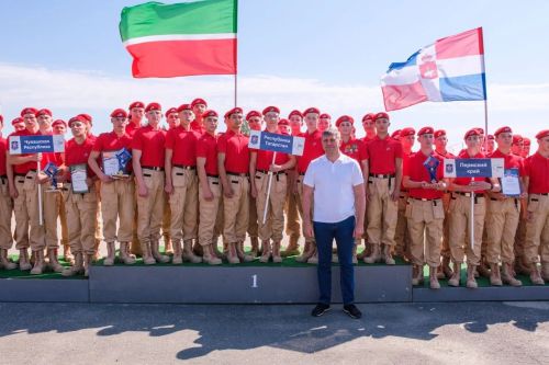 Команда Татарстана взяла золото на окружных сборах «Гвардеец» ПФО