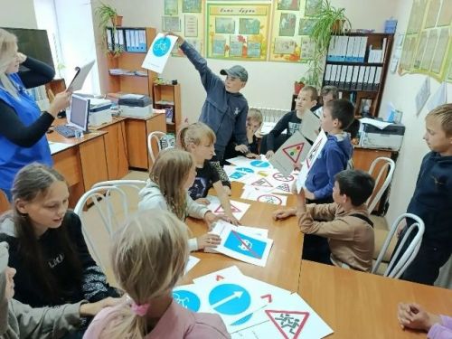 Тетюшским детям напомнили правила дорожной безопасности в игровой форме