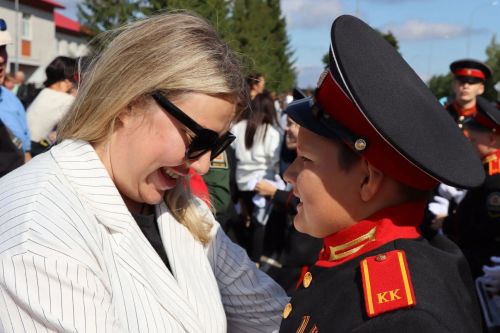 Торжественная линейка ко Дню знаний прошла в кадетской школе-интернат